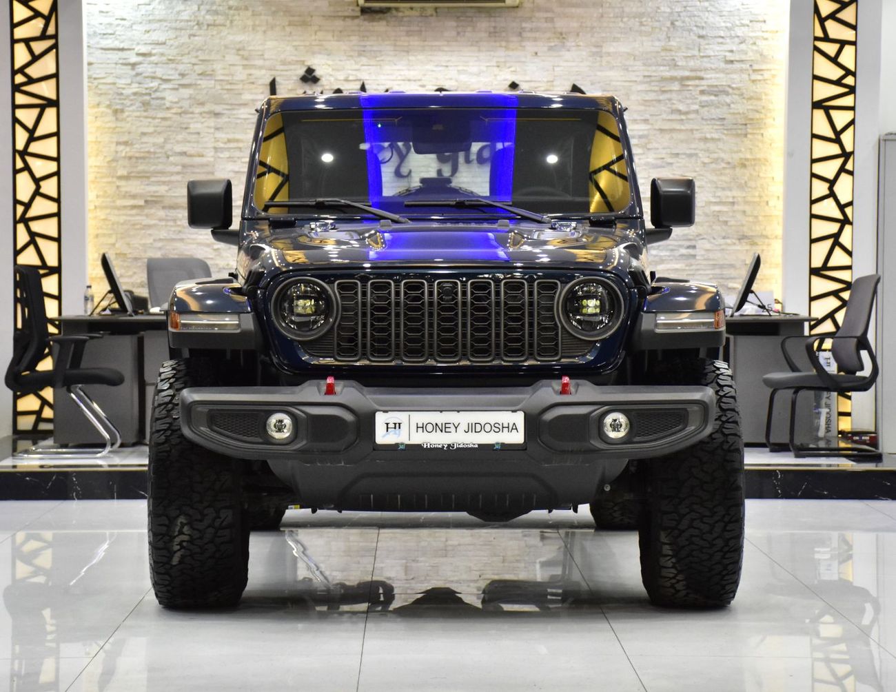 Jeep Wrangler EXCELLENT DEAL for our Jeep Wrangler Unlimited Rubicon 2.0L ( 2025 Model ) in Blue Color GCC Specs