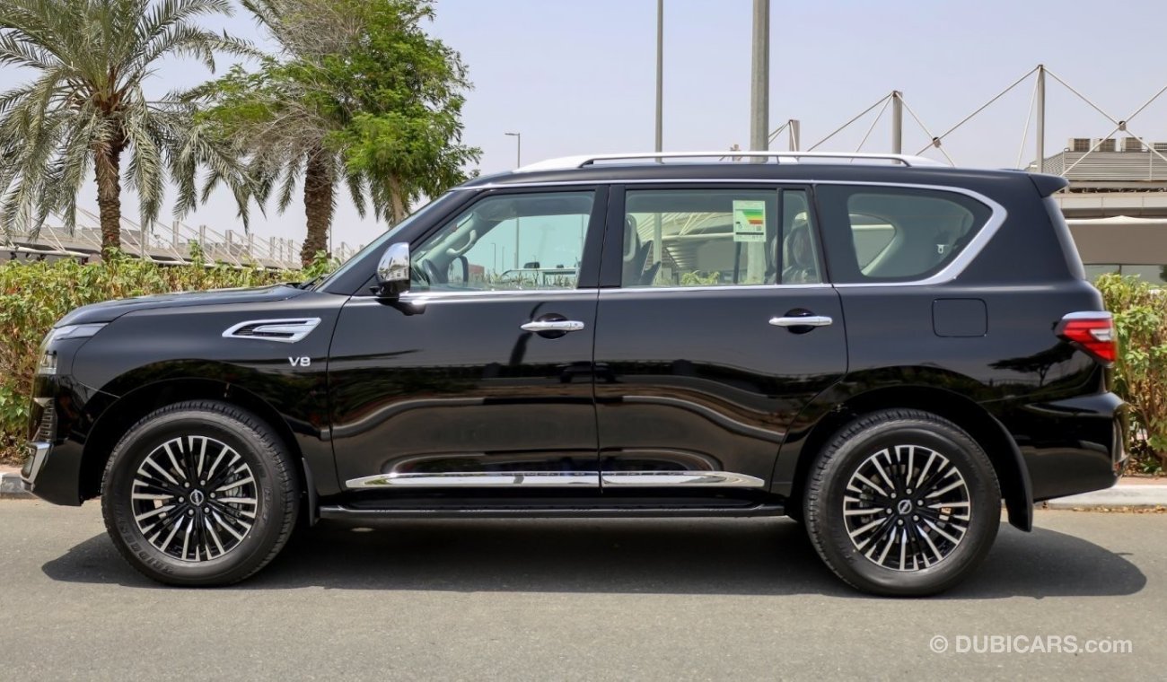 Nissan Patrol LE Platinum V8 5.6L , 2023 GCC , 0Km (ONLY FOR EXPORT)