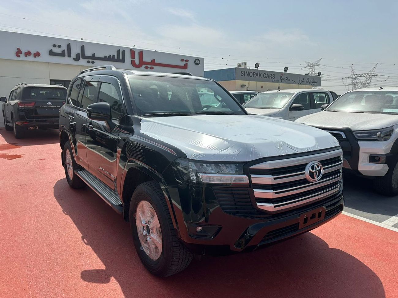 تويوتا لاند كروزر TOYOTA LANDCRUISER 4.0 GXR BASIC 2024 BLACK