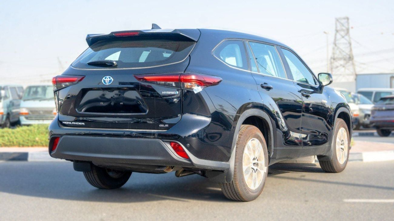 تويوتا هايلاندر Toyota Highlander GLE 2024 2.5L Hybrid 7 Seats Transmission Automatic