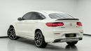 مرسيدس بنز GLC 43 AMG 4MATIC 3.0L (367 HP) 2017 Mercedes Benz GLC43 AMG 4MATIC+ Coupe, 2026 AAA Warranty, Excellent Condit