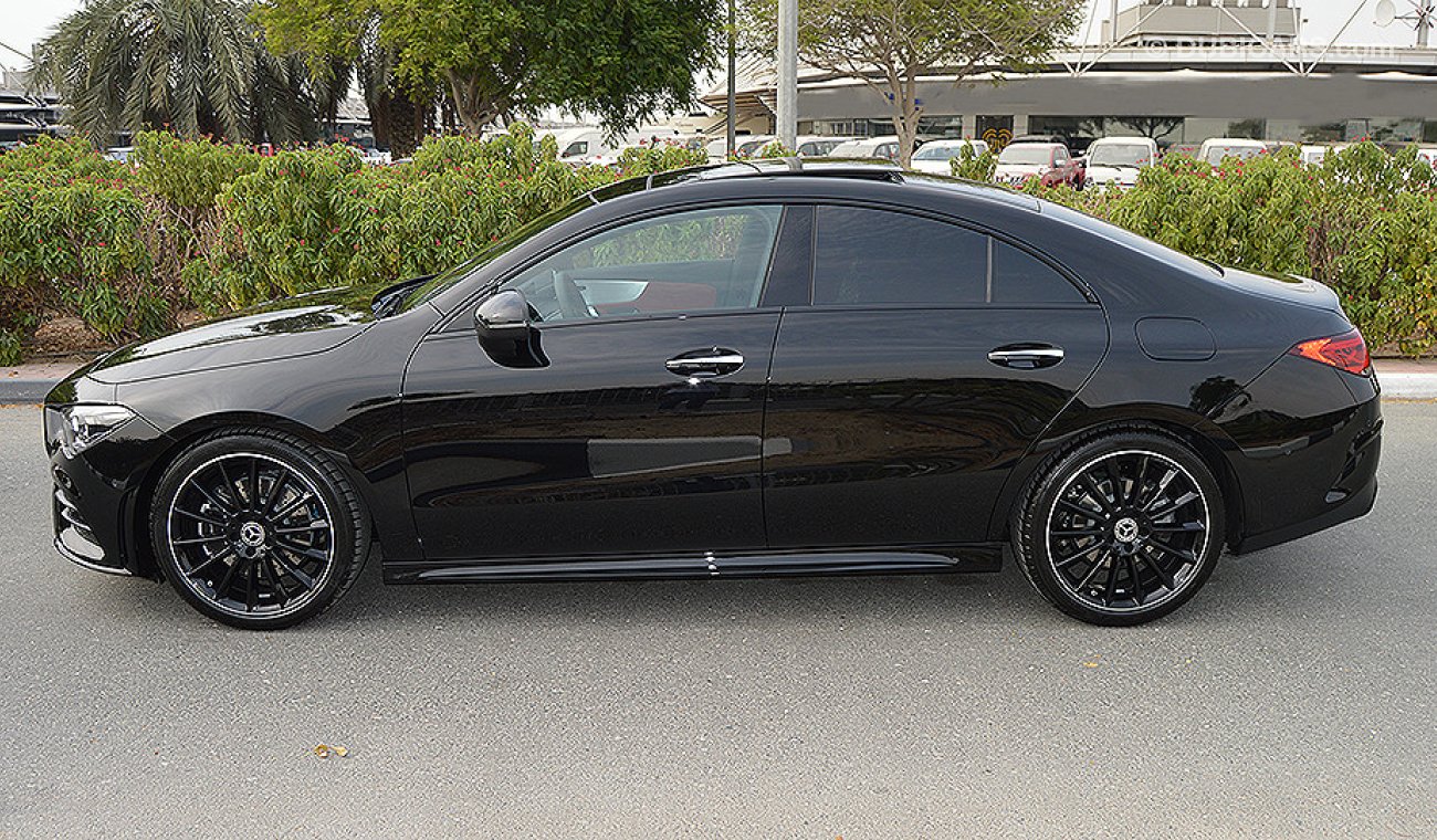 Mercedes-Benz CLA 200 AMG 2020, GCC, 0km, with 2 Years Unlimited Mileage Warranty + 60,000km Service at EMC