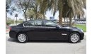 بي أم دبليو 730 Li 2012 FULL SERVICE HISTORY GCC SPECS