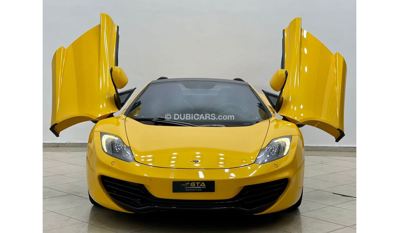 McLaren MP4 12C Spider 2013 McLaren MP4-12C- Full Service History-GCC