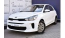 Kia Rio AED 639 PM | 1.4L HB GCC DEALER WARRANTY