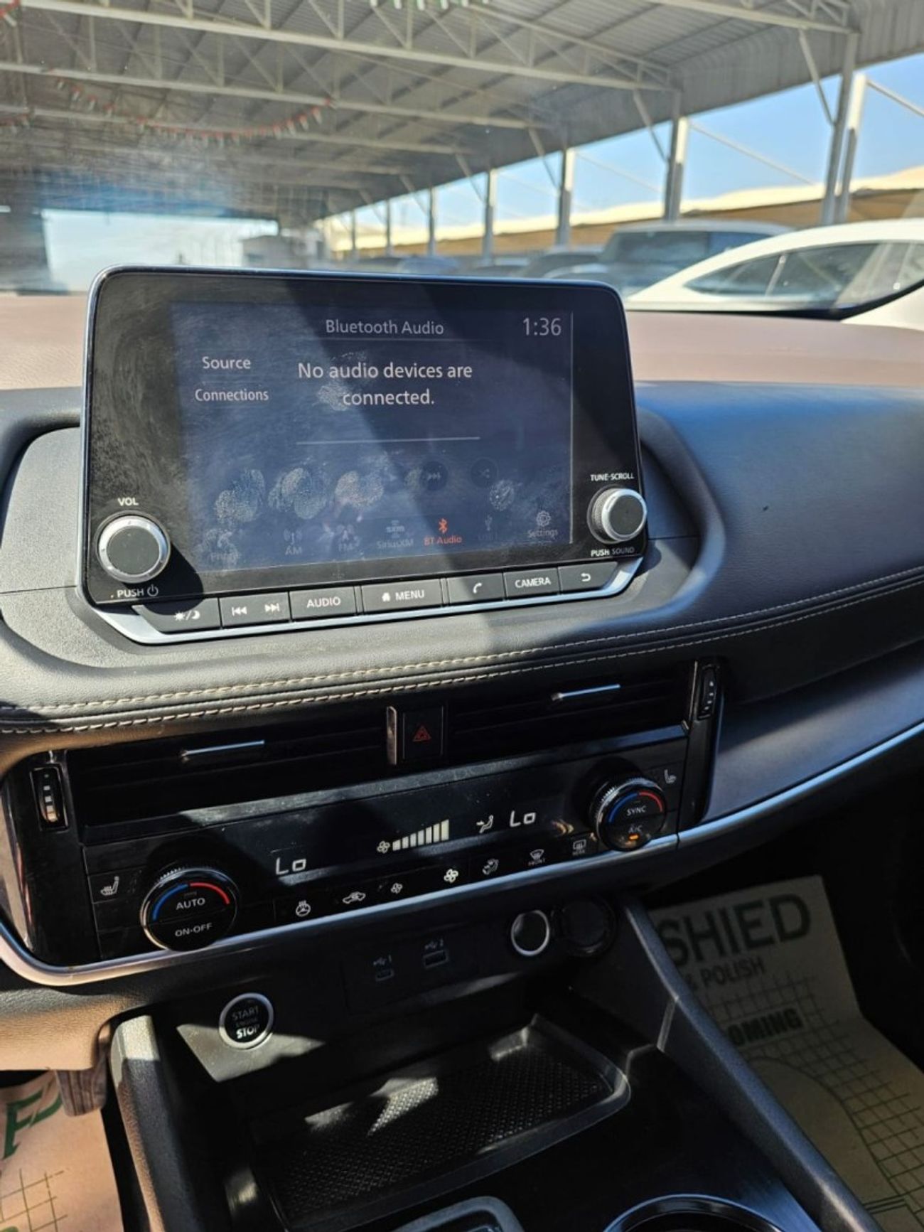 Nissan Rogue SV 3 cylinder turbo 1.5 L