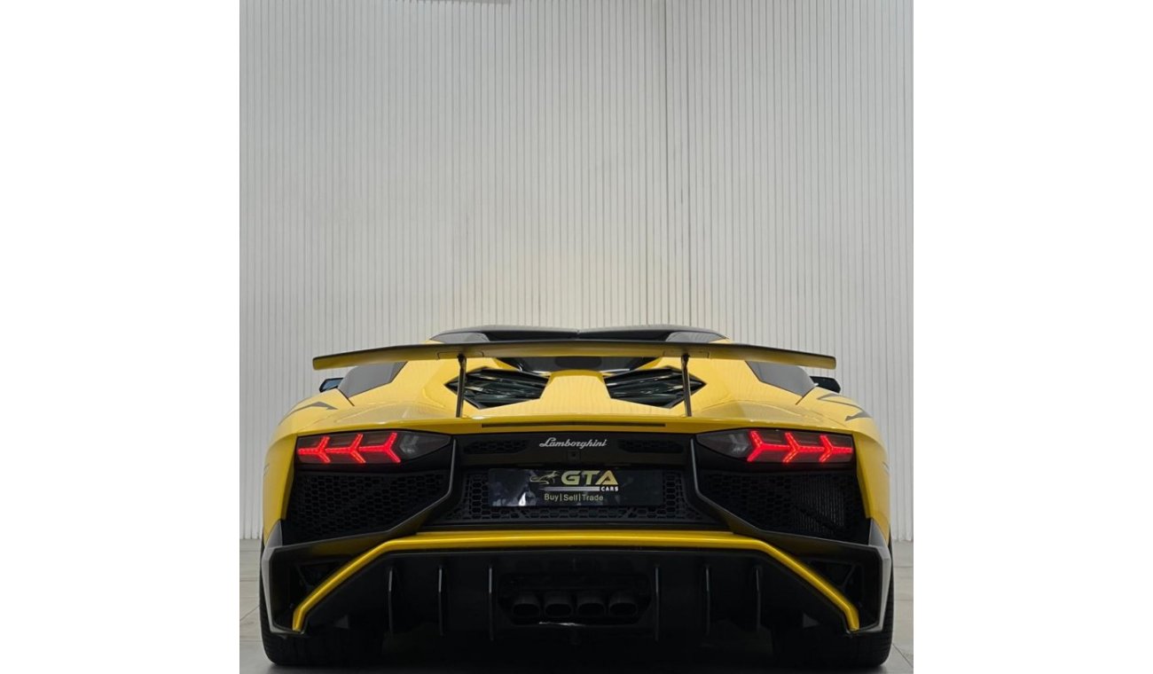 Lamborghini Aventador 2016 Lamborghini Aventador SV Roadster (Full Forged Carbon), Service History, GCC