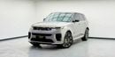 Land Rover Range Rover Sport SV, RR Warranty, Full RR Service History, Low Km, Fully Loaded, GCC