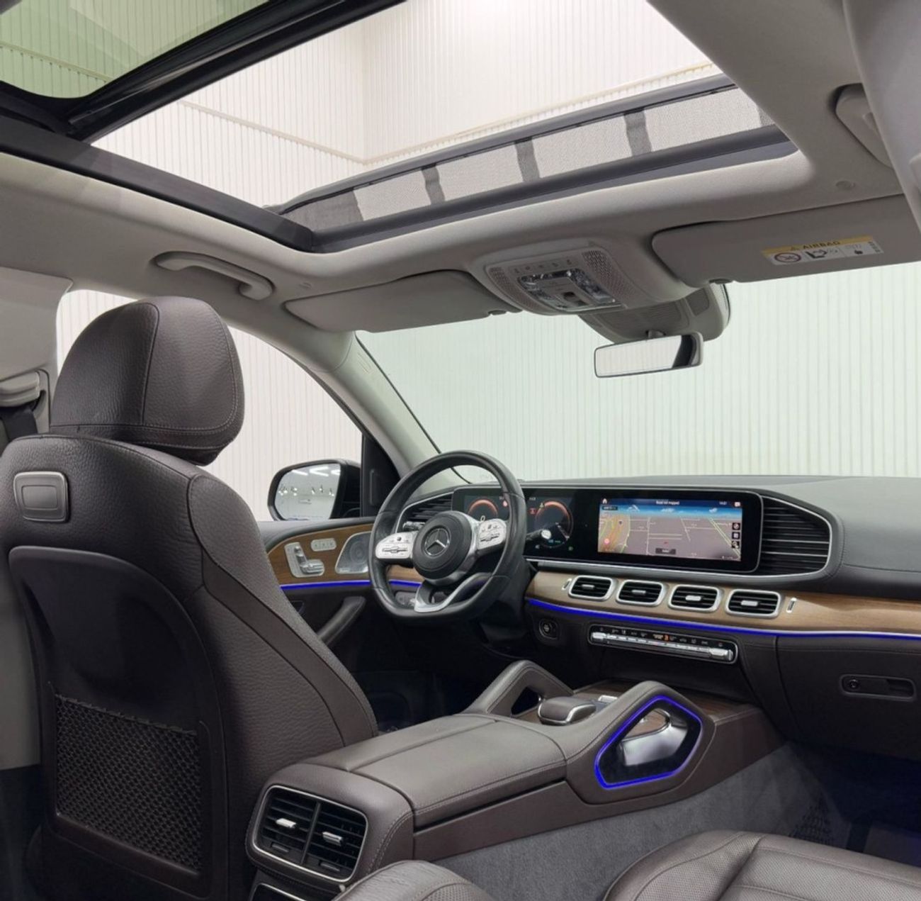 مرسيدس بنز GLS 450 4MATIC 2020 Mercedes Benz GLS450 AMG 4MATIC, Warranty, Full Mercedes Service History, 7 Seater, GCC