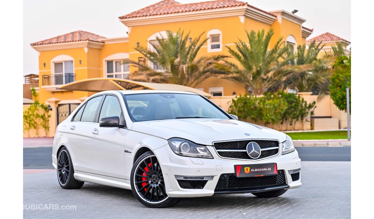 مرسيدس بنز C 63 AMG 1,939 P.M |  0% Downpayment | Full Option | Exceptional Condition