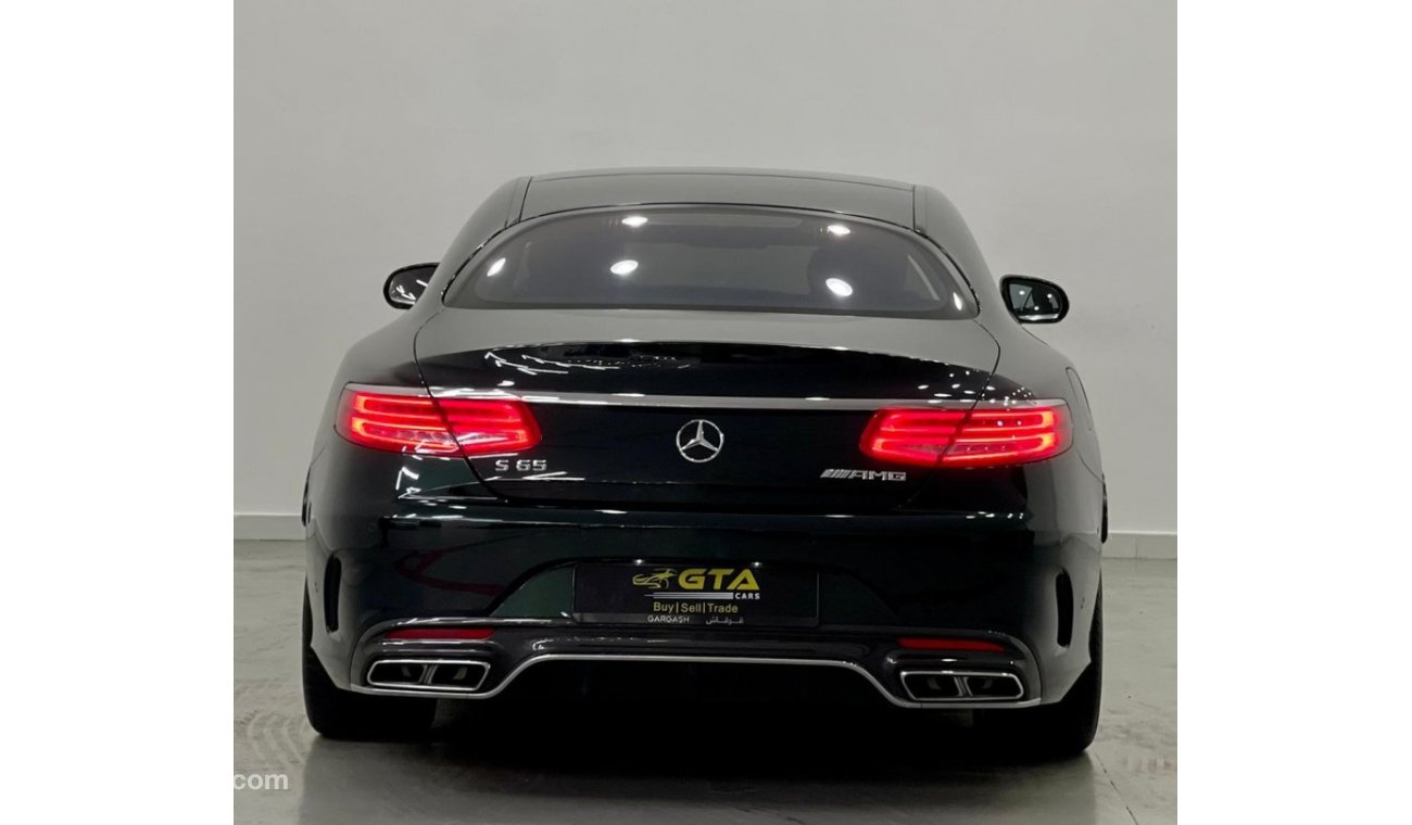 Mercedes-Benz S 65 AMG Coupe 2015 Mercedes S 65 AMG Coupe V12 Biturbo, Full Mercedes Service History, GCC