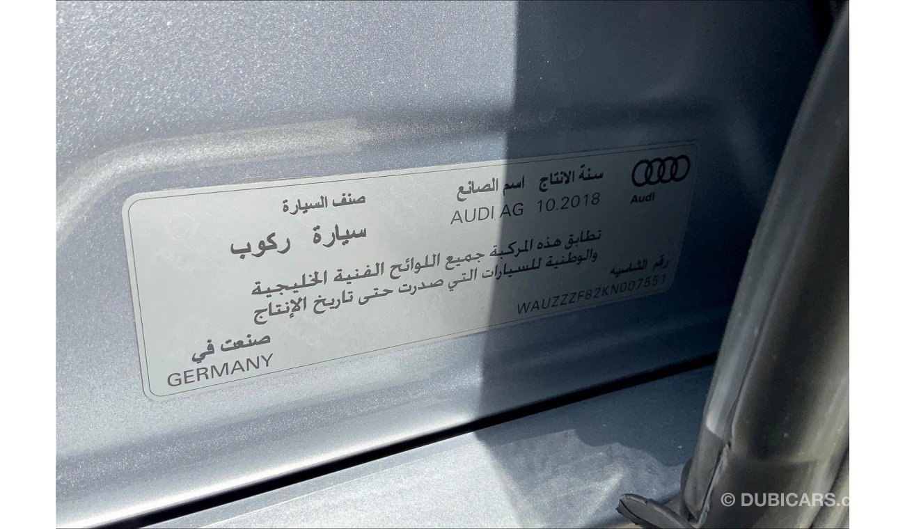 Audi A8 L 55 TFSI quattro +Rear Entertainment Package