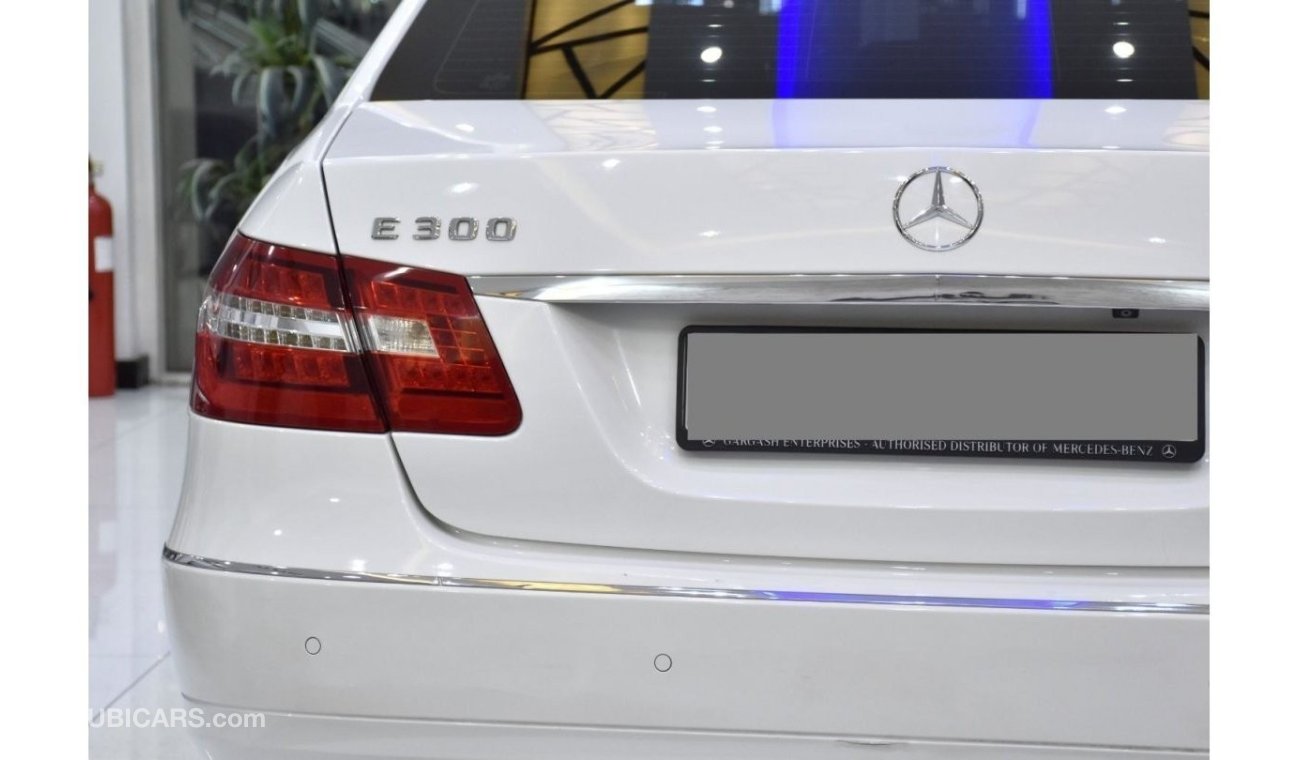 مرسيدس بنز E300 EXCELLENT DEAL for our Mercedes Benz E300 ( 2013 Model ) in White Color GCC Specs