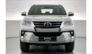 Toyota Fortuner EXR | 1 year free warranty | 1.99% financing rate | Flood Free