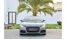 Audi TT S-Line 45 TFSI - Full Agency Service History - AED 1,939 Per Month! - 0% DP