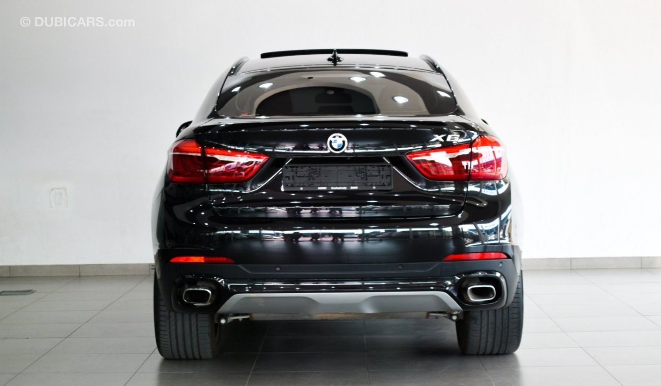 BMW X6 XDrive 35i - 2019 - GCC - 5 YEARS DEALERS WARRANTY + SERVICE CONTRACT