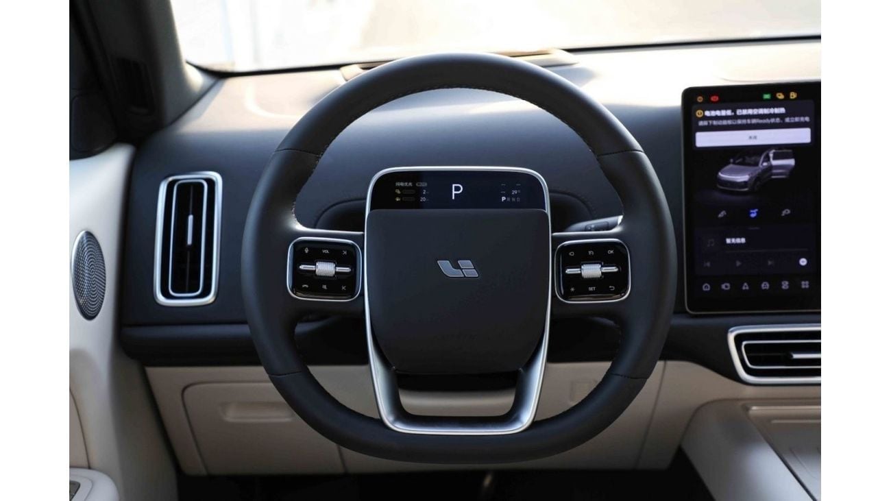 Li Auto L9 2024 Li Auto L9 ULTRA - Silver inside Black & White