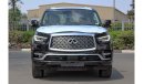 إنفينيتي QX80 الإصدار الأسود 8