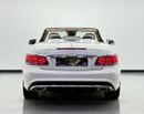 Mercedes-Benz E 400 AMG 3.0L 2016 Mercedes Benz E400 AMG Cabriolet, Full Service History, Excellent Condition, GCC
