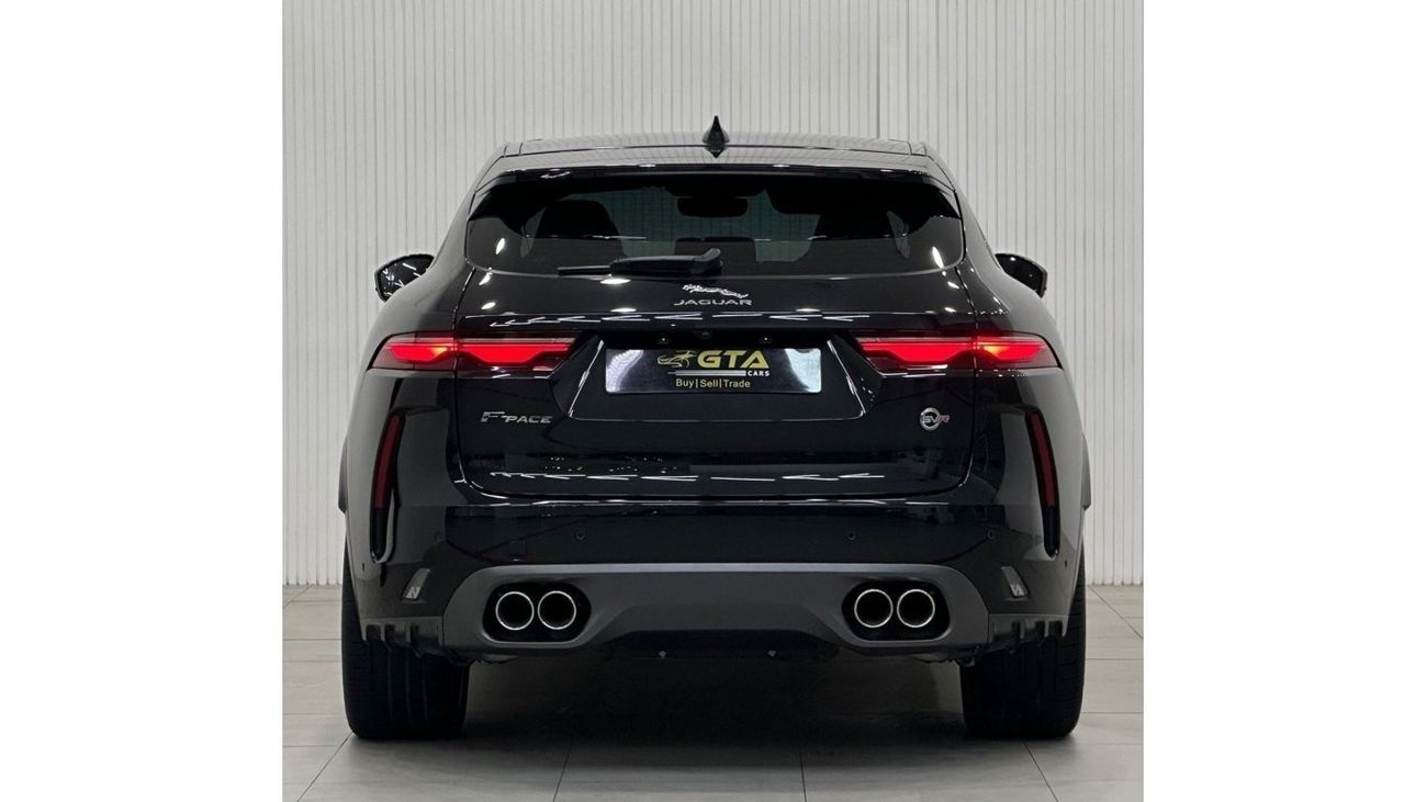 Jaguar F Pace 2022 Jaguar F-Pace SVR , NOV 2027 Jaguar Warranty & Service Contract, Full Service History, GCC