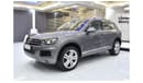 فولكس واجن طوارق EXCELLENT DEAL for our Volkswagen Touareg ( 2011 Model ) in Grey Color GCC Specs