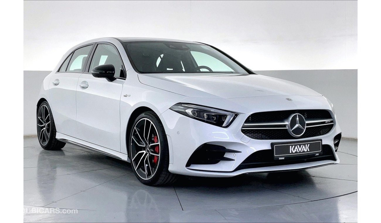 مرسيدس بنز A 35 AMG 4MATIC AMG - Premium+ | سنة ضمان مجانية | نسبة التمويل 1.99% | خالية من أضرار الفيضانات