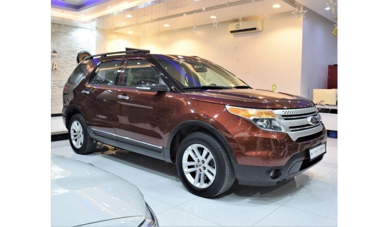 فورد إكسبلورر EXCELLENT DEAL for our Ford Explorer XLT 4WD ( 2015 Model! ) in Brown Color! GCC Spe