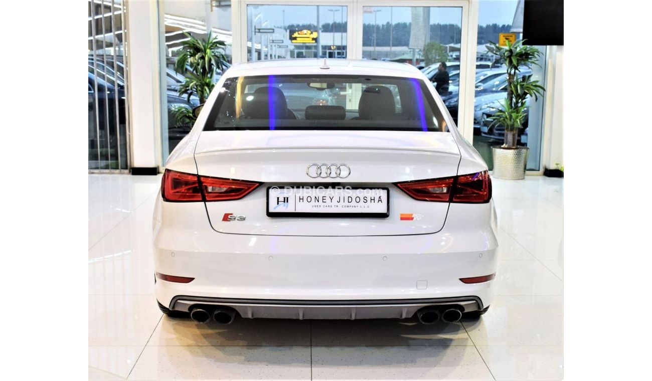 Audi S3 Amazing AUDI S3 Quattro 2016 Model!! White  Color! GCC Specs