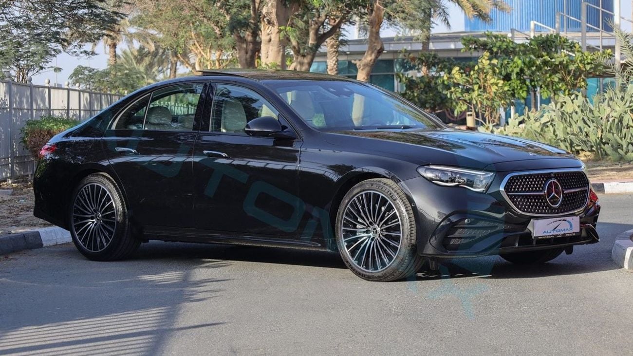 مرسيدس بنز E300 AMG EQ Boost 2.0T RWD 2026 GCC 0Km With 2 Years Unlimited Mileage Warranty @Official Dealer