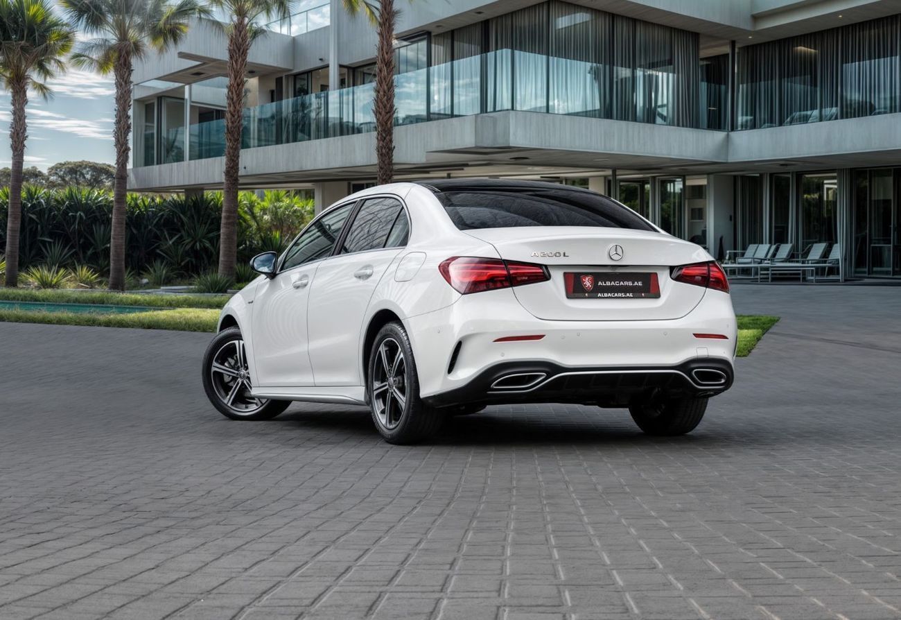 مرسيدس بنز A 200 L Sedan | 2,448 P.M  | 0% Downpayment | Excellent Condition!