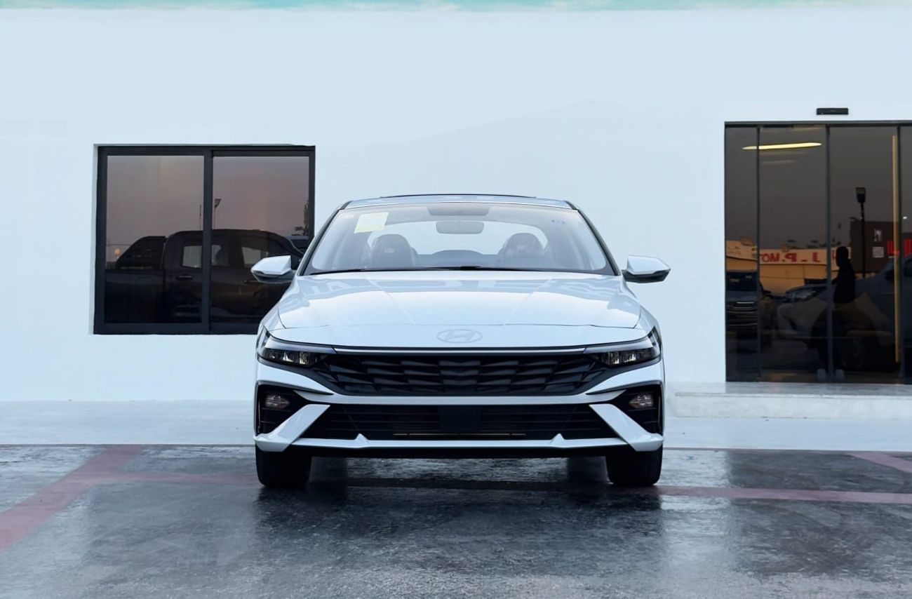 هيونداي إلانترا HYUNDAI ELANTRA 1.6L - CVT - GLX - ELITE - GRAY INSIDE BLACK 