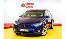 Tesla Model X RESERVED ||| Tesla Model X 100D 2017 GCC under Agency Warranty with Flexible Down-Payment.