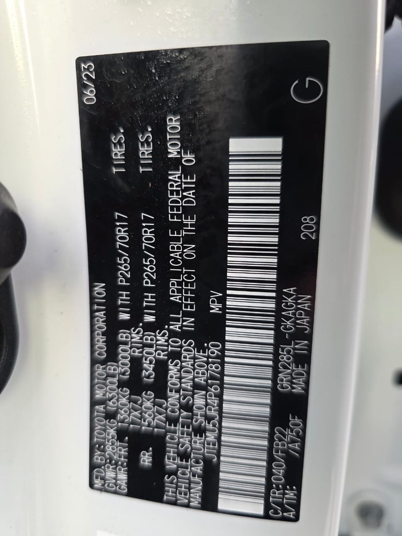 تويوتا Runner4 SR5 Sport Edition