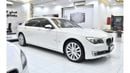 بي أم دبليو 740Li EXCELLENT DEAL for our BMW 740Li ( 2014 Model ) in White Color GCC Specs