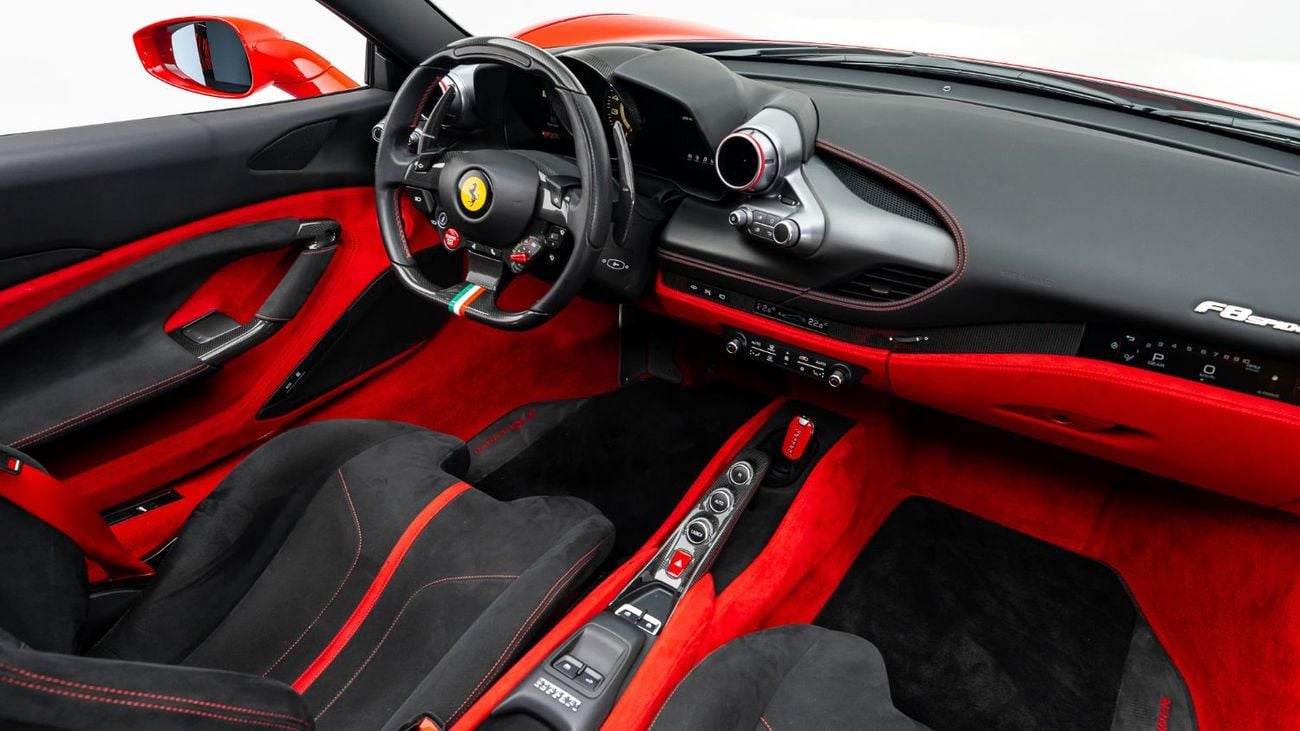 Ferrari F8 Spider - 2022 - Euro Specs - Under Service Contract