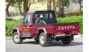 تويوتا لاند كروزر بيك آب Single Cab V8 4.5L Turbo Diesel