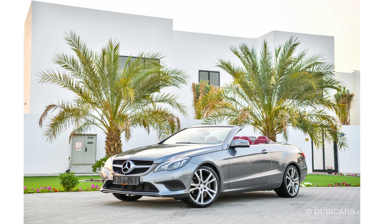 Mercedes-Benz E200 Coupe AMG Convertable - Full Agency History - Immaculate Condition - AED 2,624 PM - 0% DP