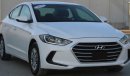 Hyundai Elantra GL Hyundai Elantra 2018 GCC in excellent condition without accidents