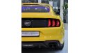 Ford Mustang EXCELLENT DEAL for our Ford Mustang 5.0 GT 2018 Model!! in Yellow Color! GCC Specs