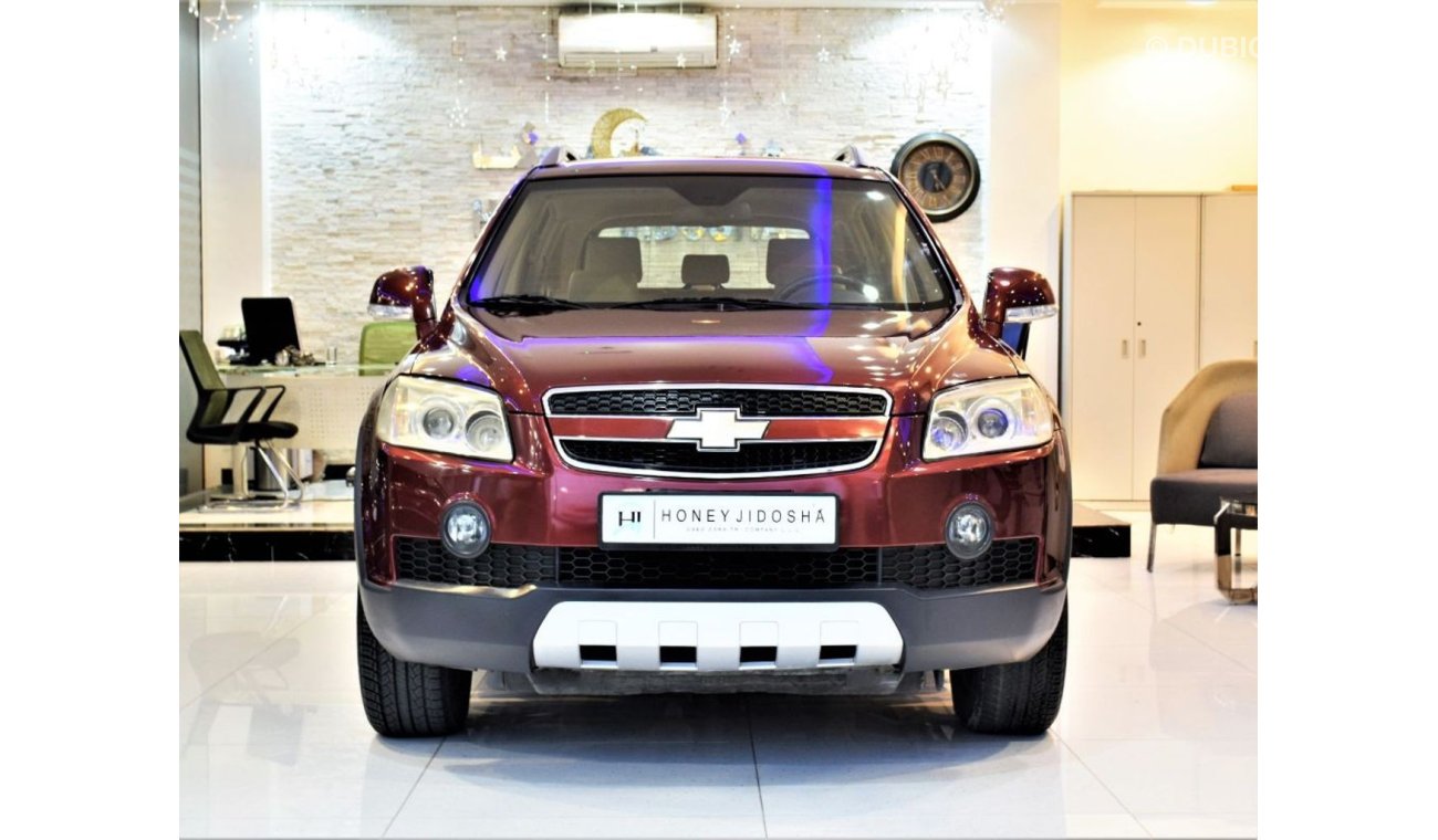 شيفروليه كابتيفا ONLY 101000 KM! Amazing Chevrolet Captiva 2009 Model!! in Maroon Color! GCC Specs