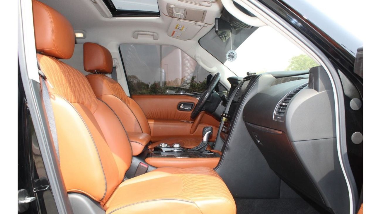 Nissan Patrol LE Platinum City GCC SPECS UNDER AGENCY  UNLIMITED KM WARRANTY