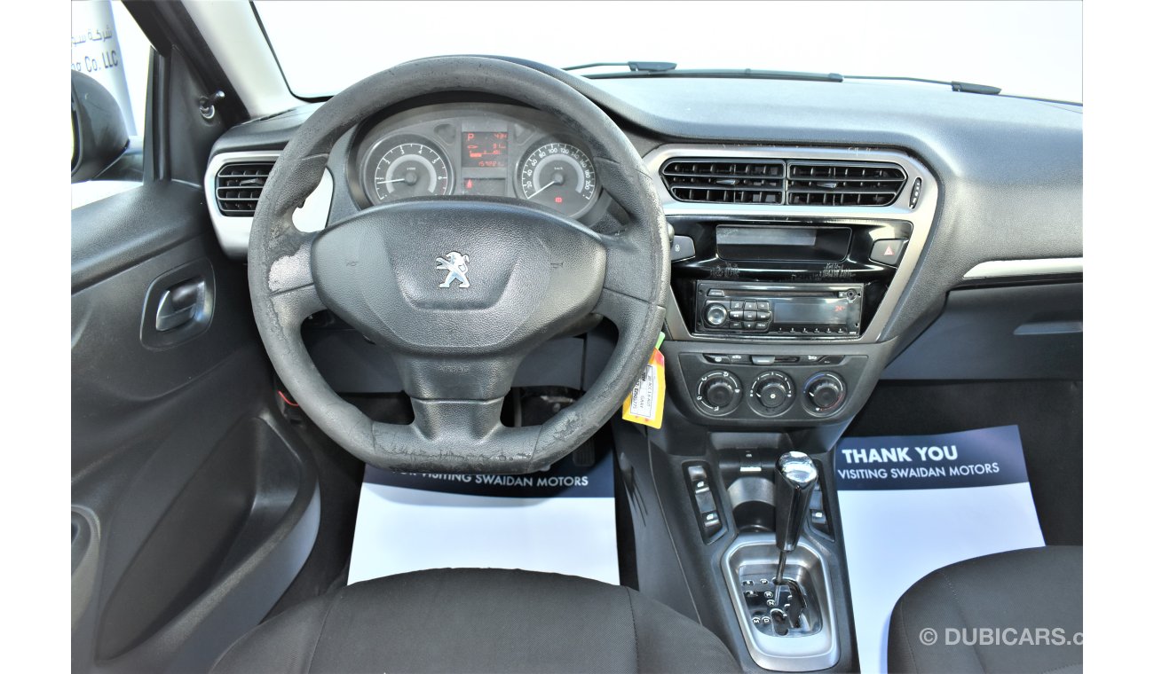 Peugeot 301 1.6L ACCESS 2014 MODEL GCC SPECS