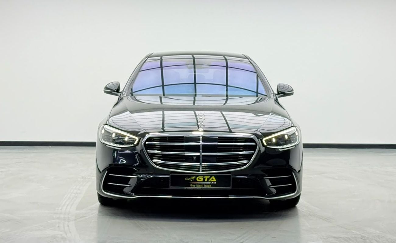 Mercedes Benz S500 L 4MATIC 2021 Mercedes Benz S500 L 4MATIC, Warranty, Service History, Fully Loaded, Excellent Condition, GCC