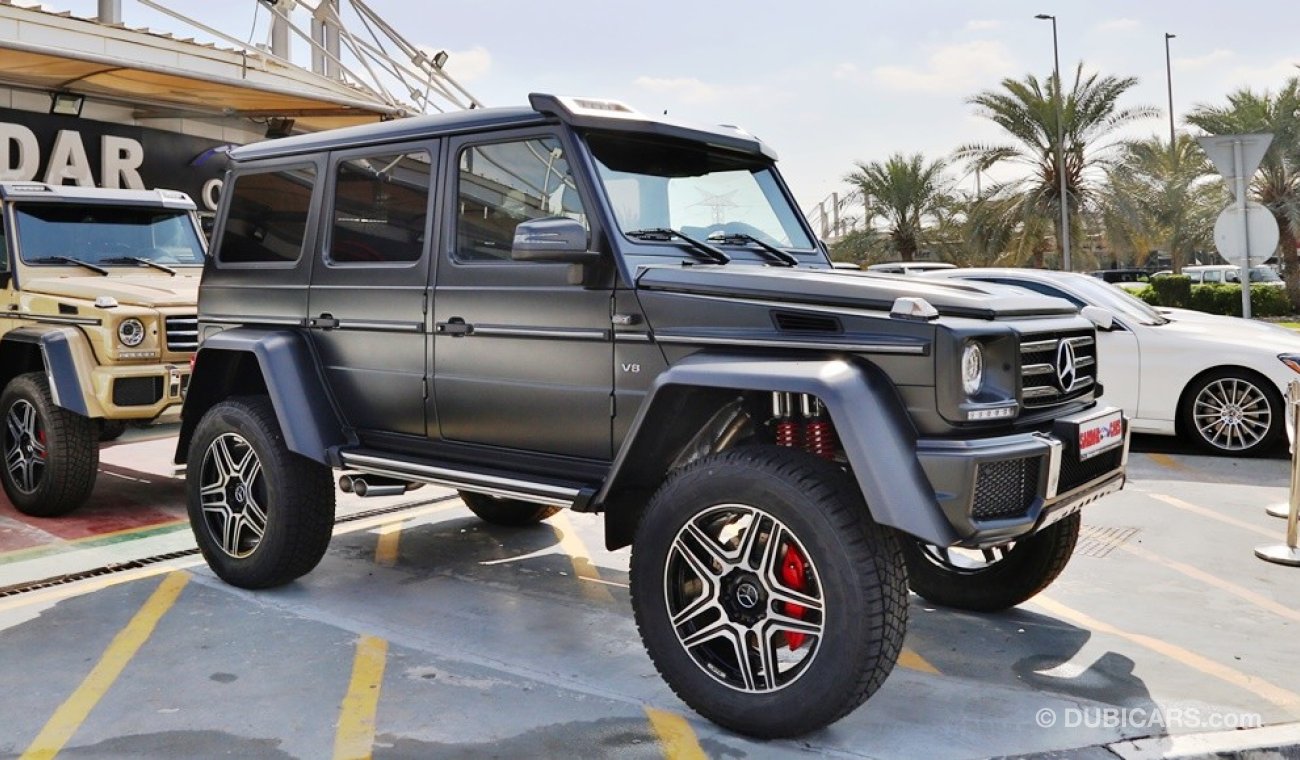 Mercedes-Benz G 500 4X4² German Specs