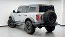 Ford Bronco WILDTRAK2023 Ford Bronco Wildtrak, Ford Warranty+Service Contract+Full Service History, GCC Specs.