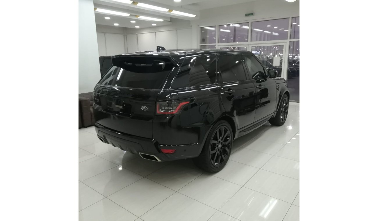Land Rover Range Rover Sport HSE RANGE ROVER SPORT 2020 BLACK V8 - 5.0 L SUPERCHARGED PANORAMA RED LEATHER INTERIOR HYDRAULIC PROJECT