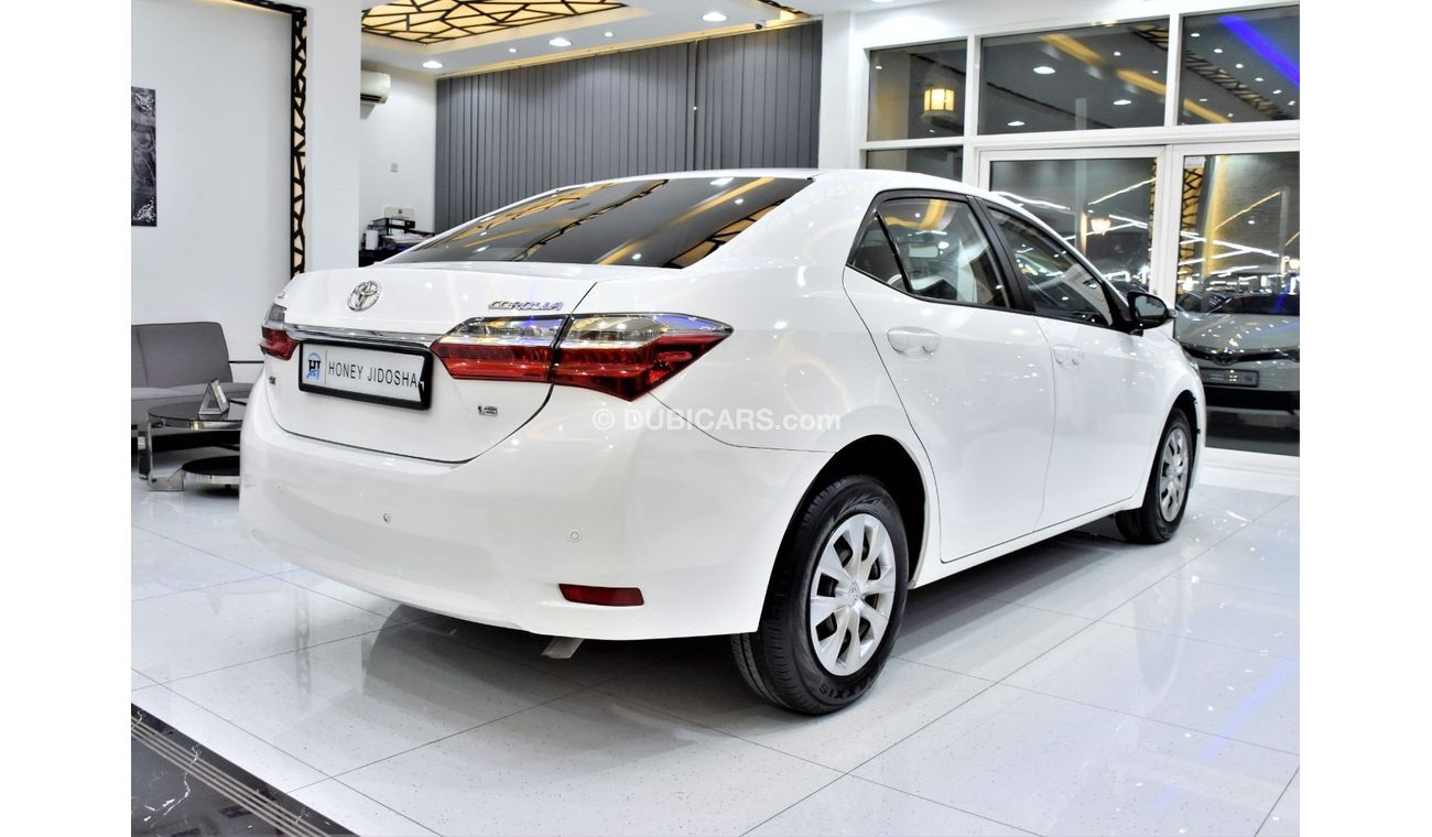 Toyota Corolla EXCELLENT DEAL for our Toyota Corolla SE 1.6L ( 2019 Model ) in White Color GCC Specs
