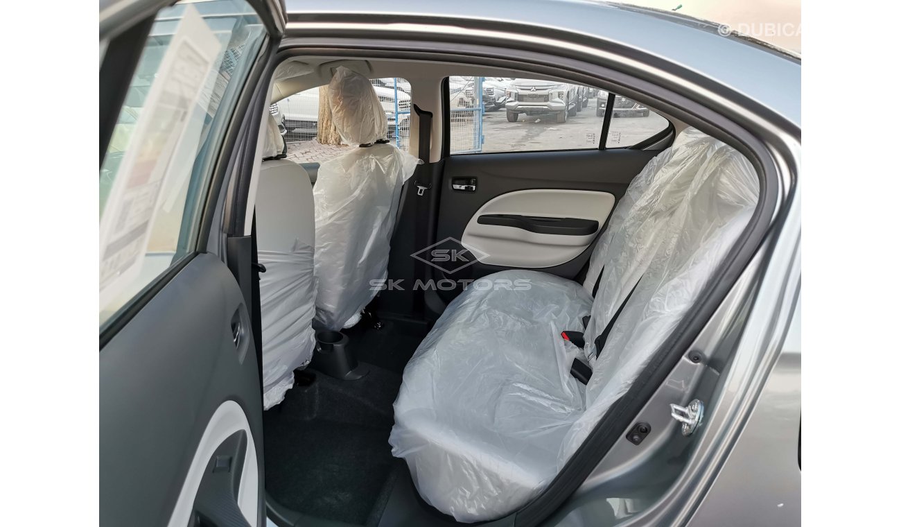 ميتسوبيشي اتراج 1.2L 3CY Petrol, Alloy Rims, DVD Camera, Fabric Seats ( Code # MA06)