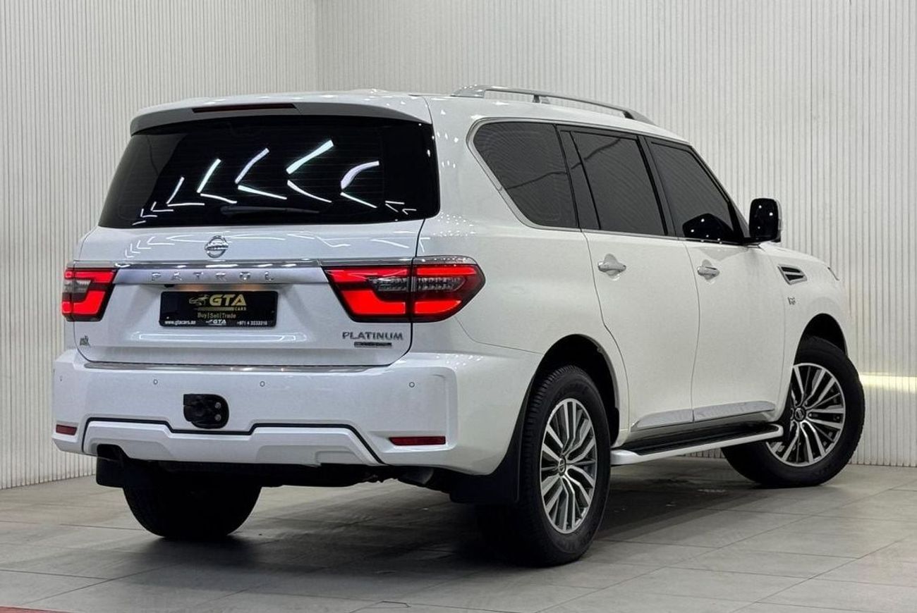نيسان باترول LE Platinum City 5.6L 2021 Nissan Patrol LE Platinum City, 2025 Nissan Patrol, Fully Loaded, 8 Seate