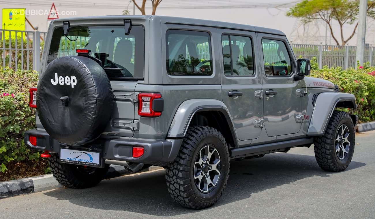 Jeep Wrangler Unlimited Rubicon V6 3.6L , GCC , 2021 , 0Km , W/3 Yrs or 60K Km WNTY @Official Dealer